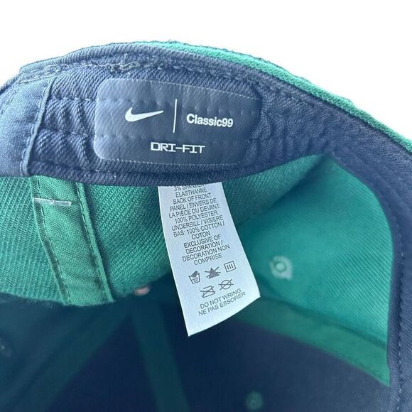 Nike Baylor Bears Classic99 Dri-FIT Hat Green Unisex One Size - Picture 4 of 4
